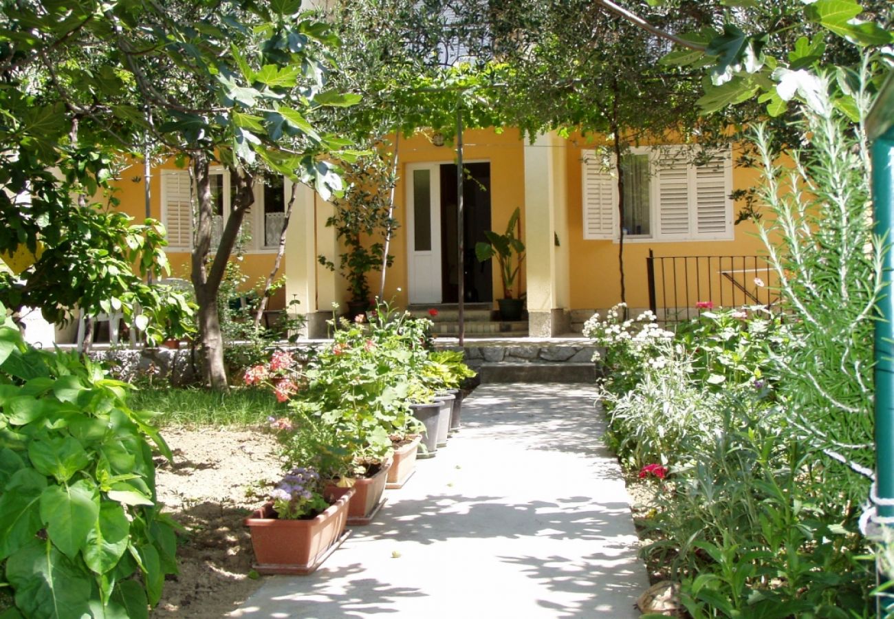 Ferienwohnung in Lopar - Ferienwohnung in Lopar mit Meerblick, Balkon, Klimaanlage, W-LAN (129-3)