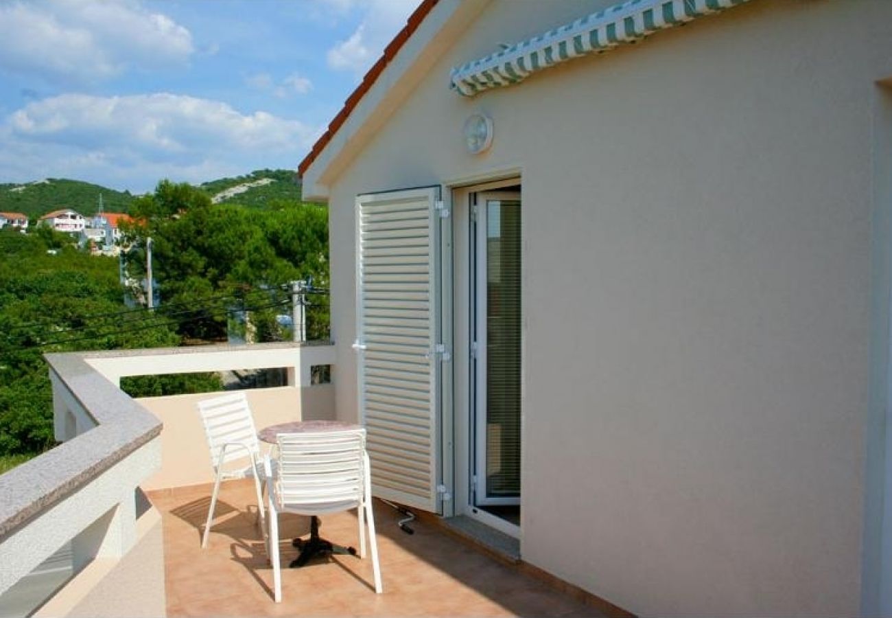 Ferienwohnung in Stara Novalja - Ferienwohnung in Stara Novalja mit Meerblick, Loggia, Klimaanlage, W-LAN (133-4)