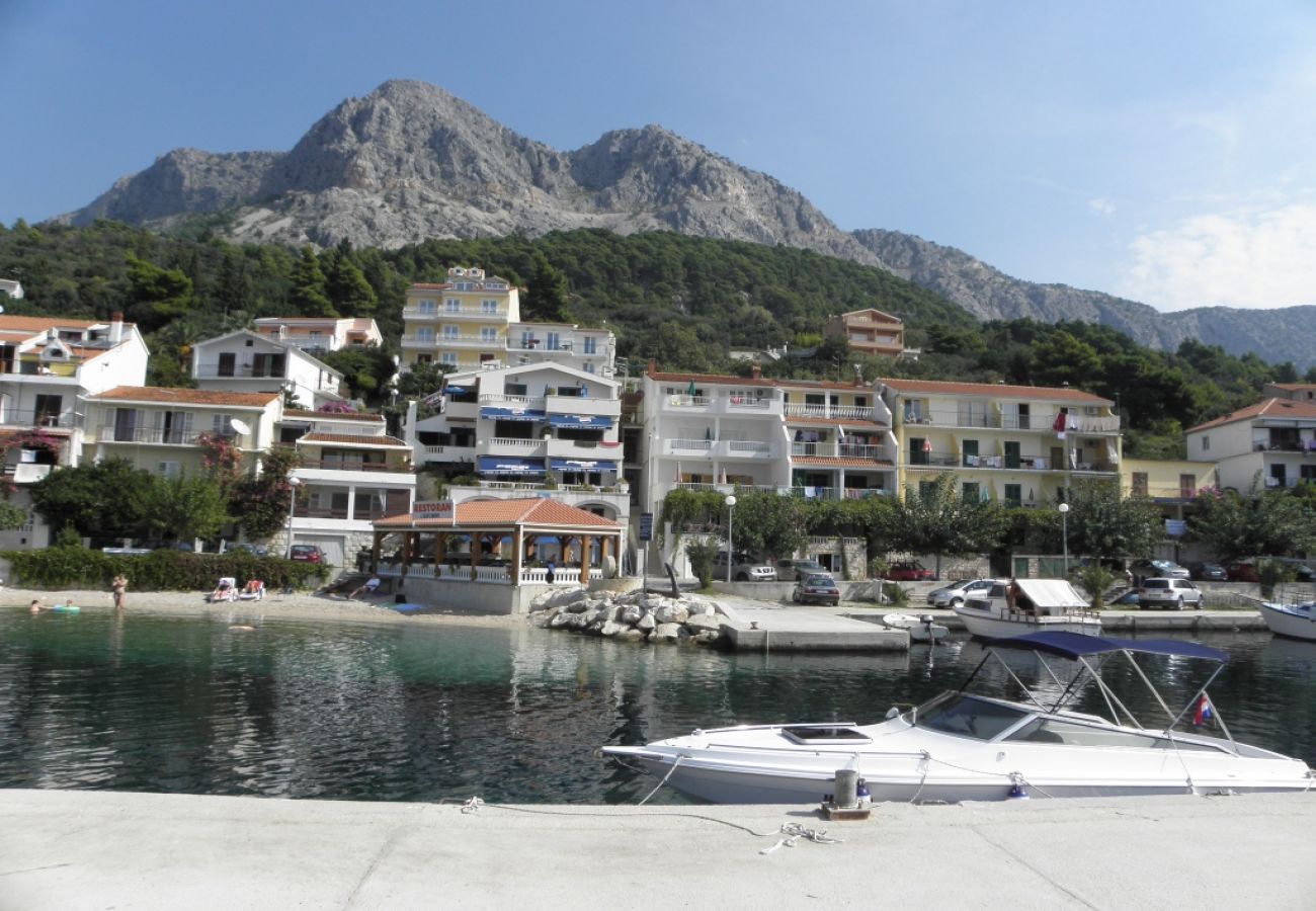 Ferienwohnung in Podgora - Ferienwohnung in Podgora mit Meerblick, Loggia, Klimaanlage, W-LAN (134-1)