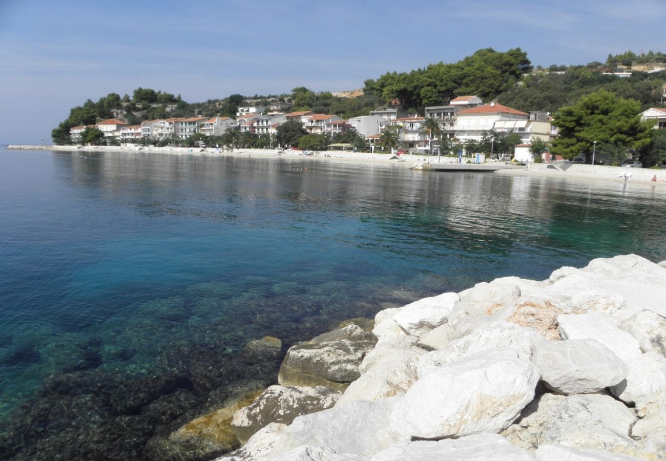 Ferienwohnung in Podgora - Ferienwohnung in Podgora mit Meerblick, Loggia, Klimaanlage, W-LAN (134-1)