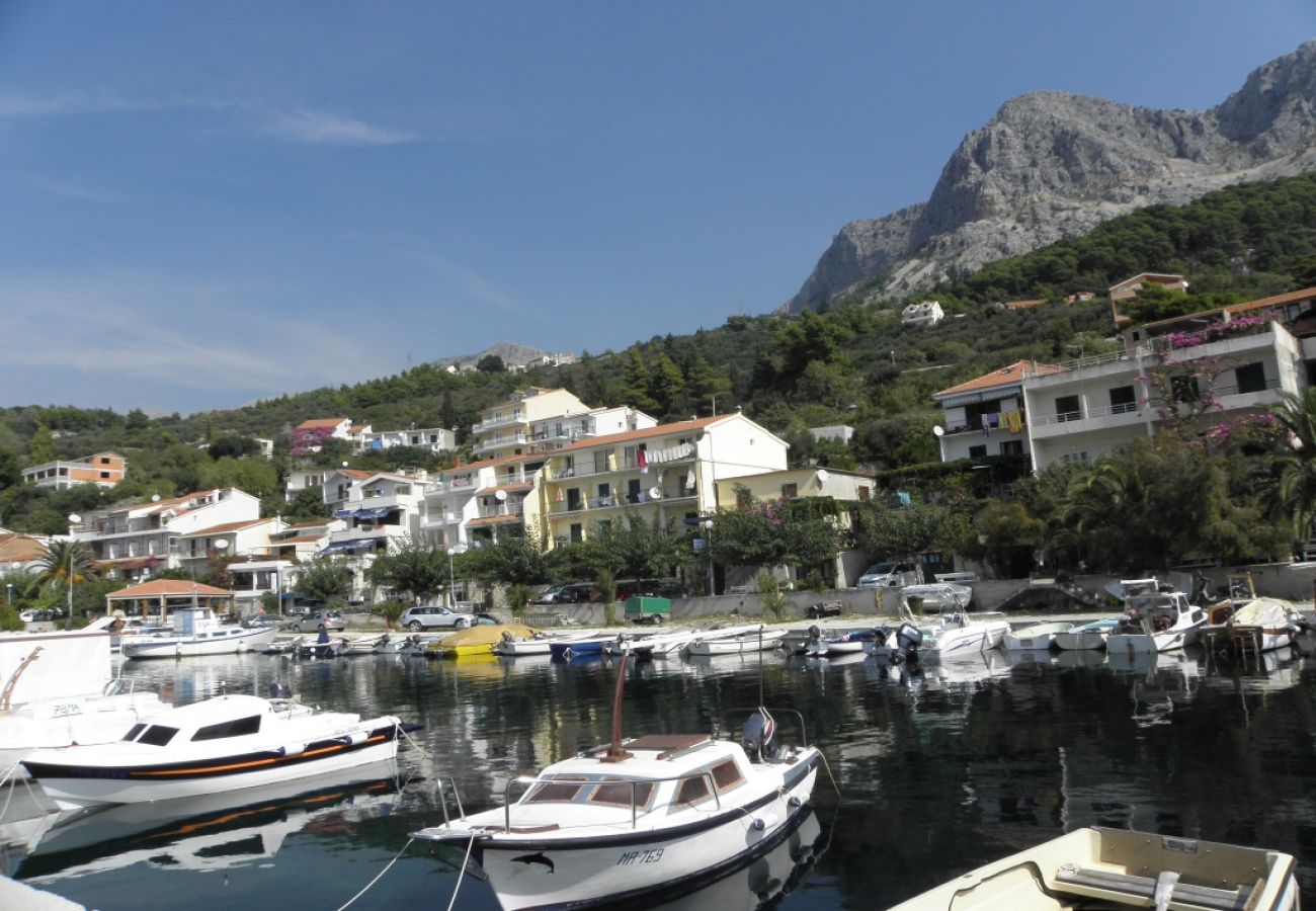 Ferienwohnung in Podgora - Ferienwohnung in Podgora mit Meerblick, Loggia, Klimaanlage, W-LAN (134-1)