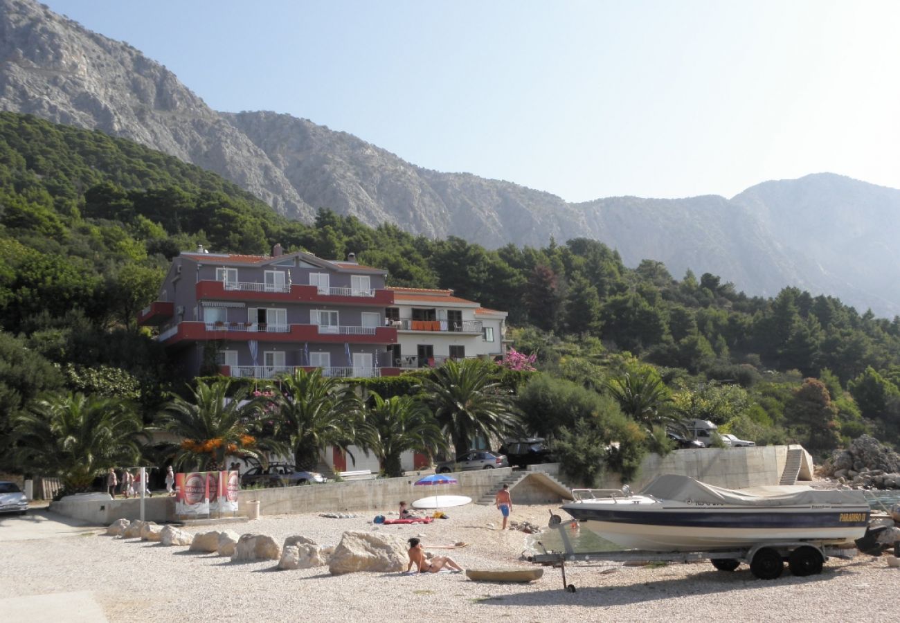 Ferienwohnung in Podgora - Ferienwohnung in Podgora mit Meerblick, Loggia, Klimaanlage, W-LAN (134-1)