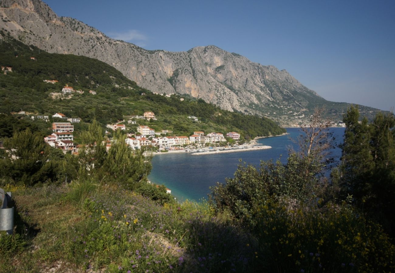 Ferienwohnung in Podgora - Ferienwohnung in Podgora mit Meerblick, Loggia, Klimaanlage, W-LAN (134-1)