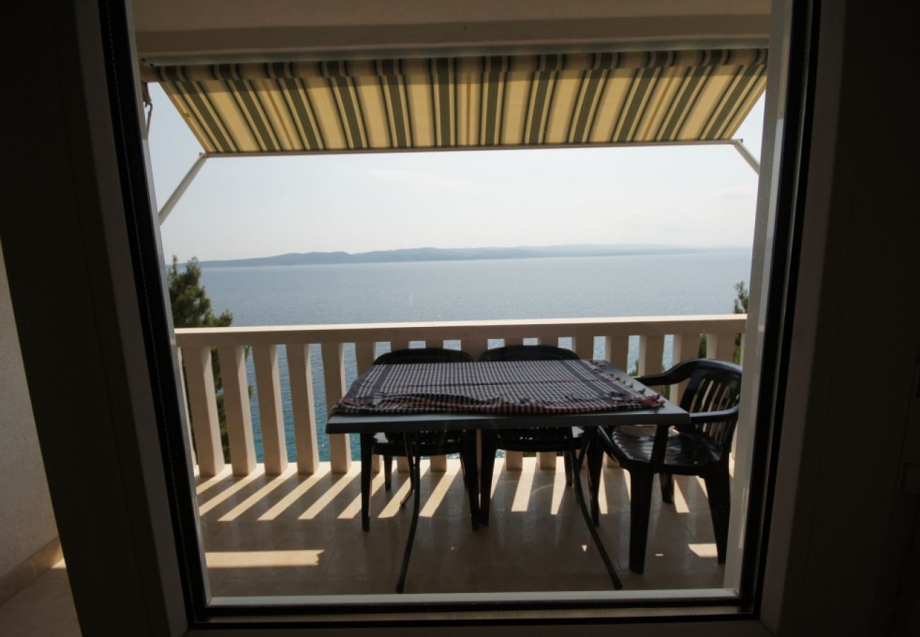 Ferienwohnung in Brela - Ferienwohnung in Brela mit Meerblick, Terrasse, Klimaanlage, W-LAN (75-6)