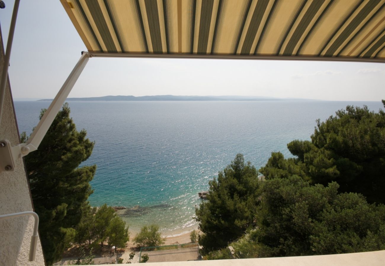 Ferienwohnung in Brela - Ferienwohnung in Brela mit Meerblick, Terrasse, Klimaanlage, W-LAN (75-6)