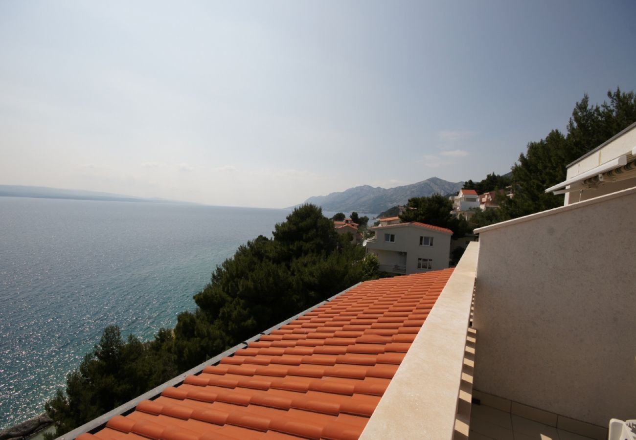 Ferienwohnung in Brela - Ferienwohnung in Brela mit Meerblick, Terrasse, Klimaanlage, W-LAN (75-7)