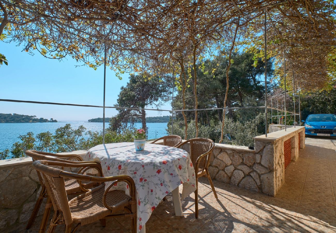 Ferienwohnung in Mali Lošinj - Ferienwohnung in Mali Lošinj mit Meerblick, Terrasse, Klimaanlage, W-LAN (137-1)