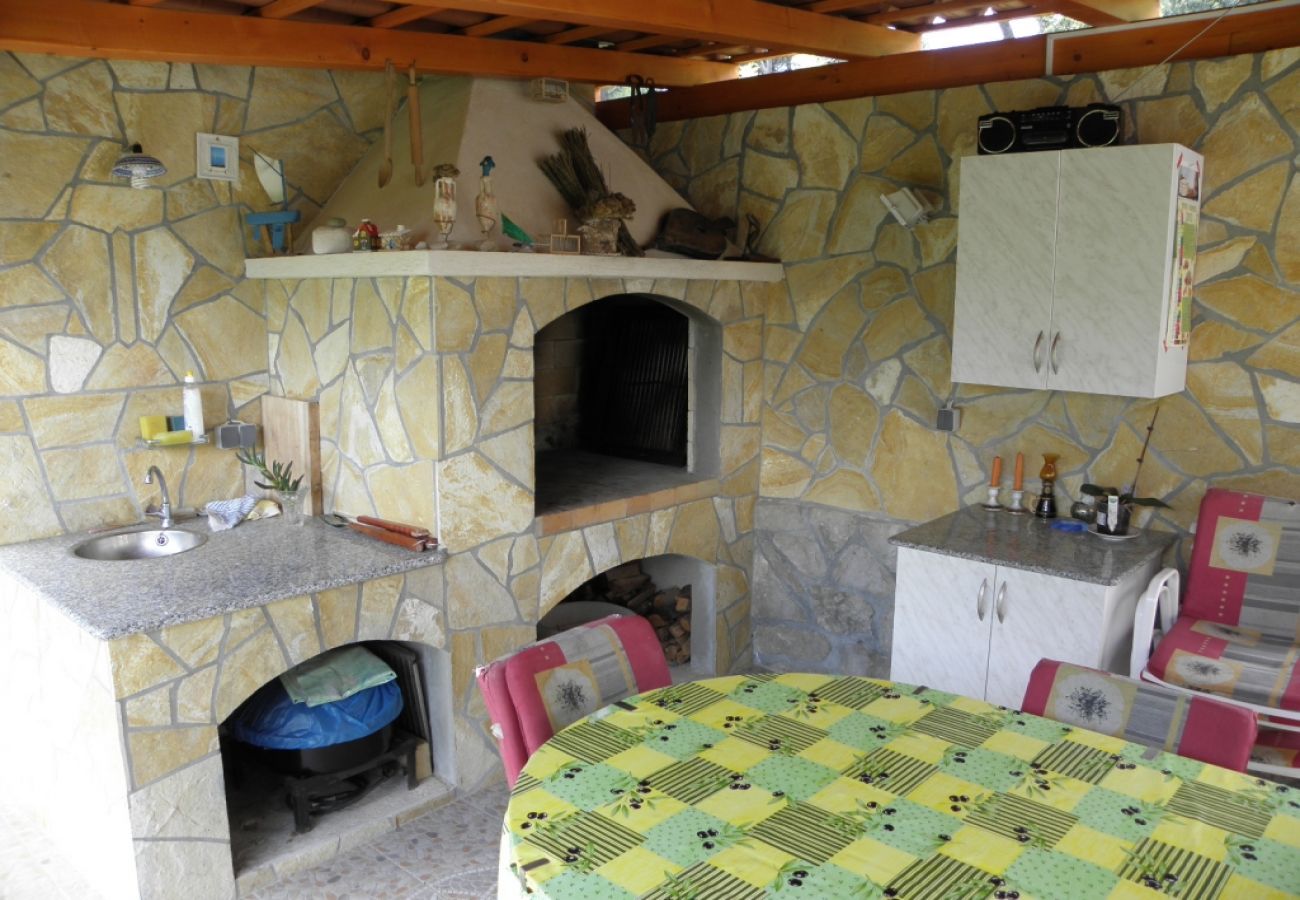 Ferienwohnung in Mali Lošinj - Ferienwohnung in Mali Lošinj mit Meerblick, Terrasse, Klimaanlage, W-LAN (137-2)