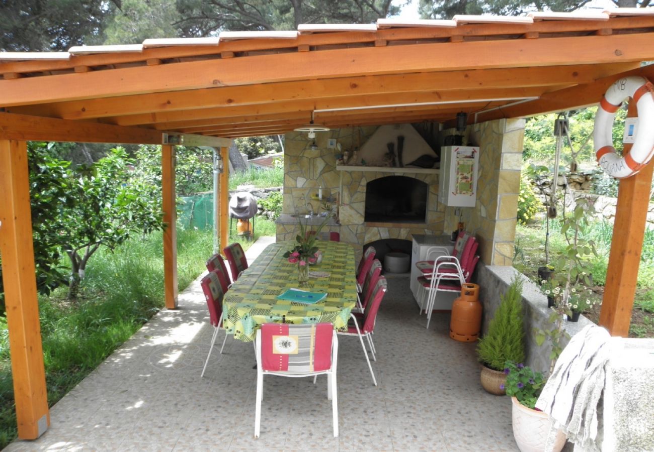 Ferienwohnung in Mali Lošinj - Ferienwohnung in Mali Lošinj mit Meerblick, Terrasse, Klimaanlage, W-LAN (137-2)