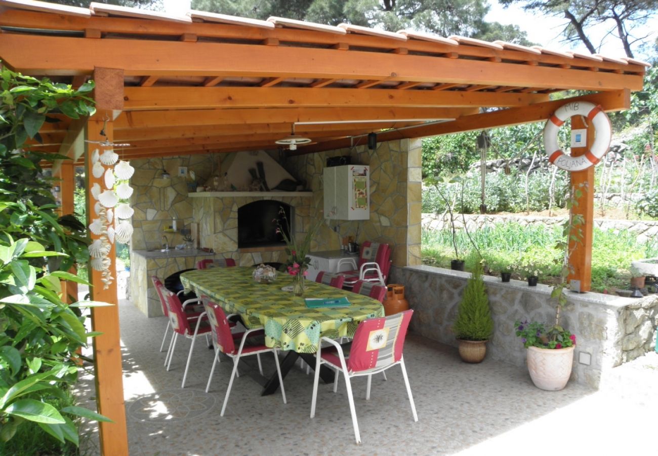 Ferienwohnung in Mali Lošinj - Ferienwohnung in Mali Lošinj mit Meerblick, Terrasse, Klimaanlage, W-LAN (137-2)