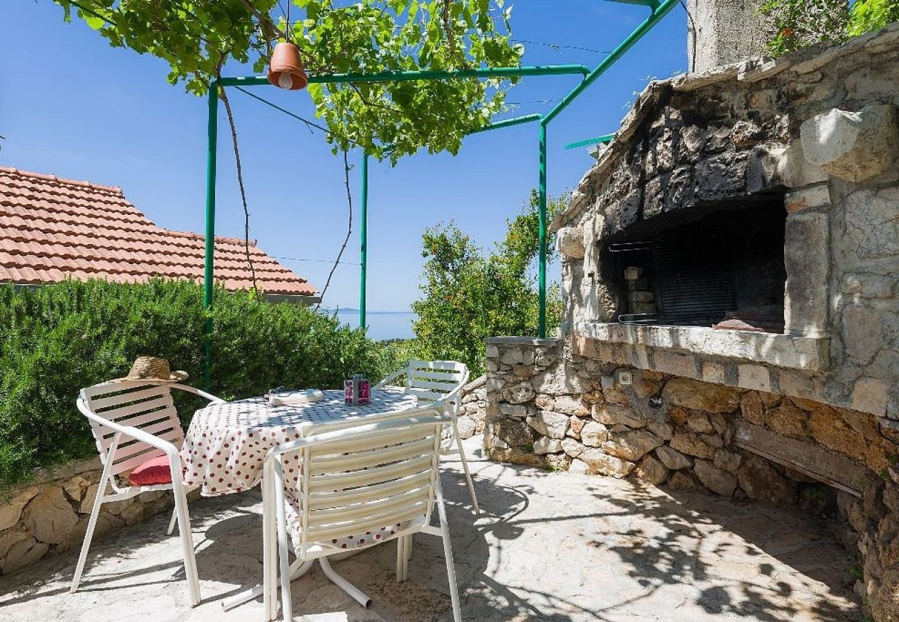 Ferienhaus in Murvica - Ferienhaus in Murvica mit Meerblick, Terrasse, Klimaanlage, W-LAN (146-1)