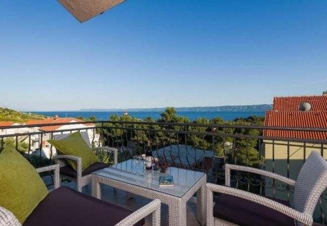 Ferienwohnung in Bol - Ferienwohnung in Bol mit Meerblick, Balkon, Klimaanlage, W-LAN (156-2) Ferienwohnung in Bol - Ferienwohnung in Bol mit Meerblick, Balkon, Klimaanlage, W-LAN (156-2)