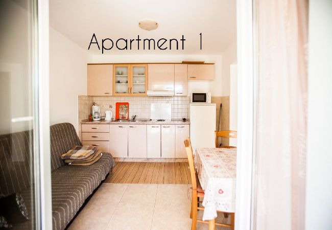 Ferienwohnung in Lopar - Ferienwohnung in Lopar mit Meerblick, Terrasse, W-LAN, Waschmaschine (186-1) Ferienwohnung in Lopar - Ferienwohnung in Lopar mit Meerblick, Terrasse, W-LAN, Waschmaschine (186-1)