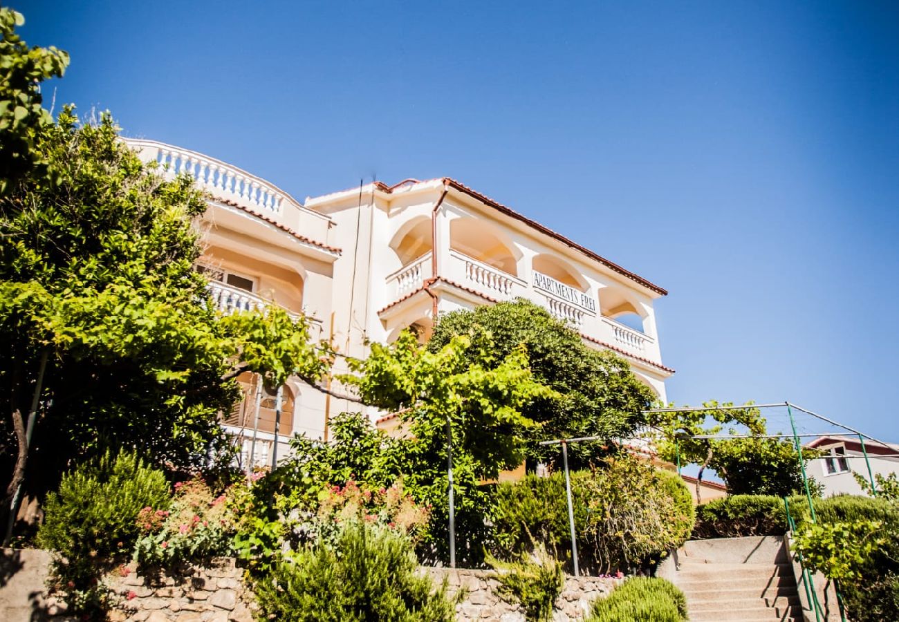 Ferienhaus in Lopar - Ferienhaus in Lopar mit Meerblick, Terrasse, Klimaanlage, W-LAN (186-5)