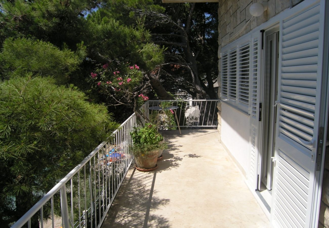 Ferienwohnung in Pisak - Ferienwohnung in Pisak mit Meerblick, Terrasse, Klimaanlage, W-LAN (196-1)