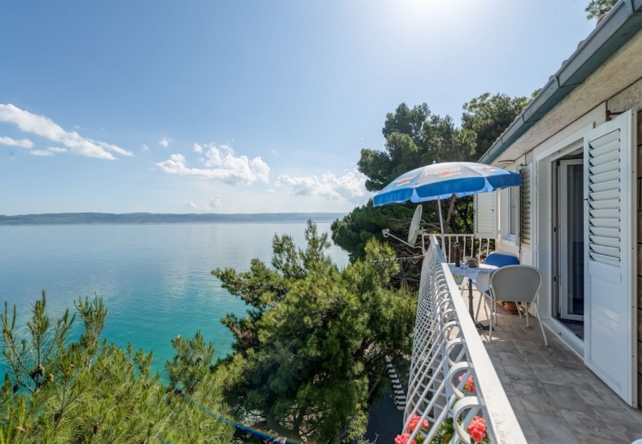 Ferienwohnung in Pisak - Ferienwohnung in Pisak mit Meerblick, Terrasse, Klimaanlage, W-LAN (196-2)