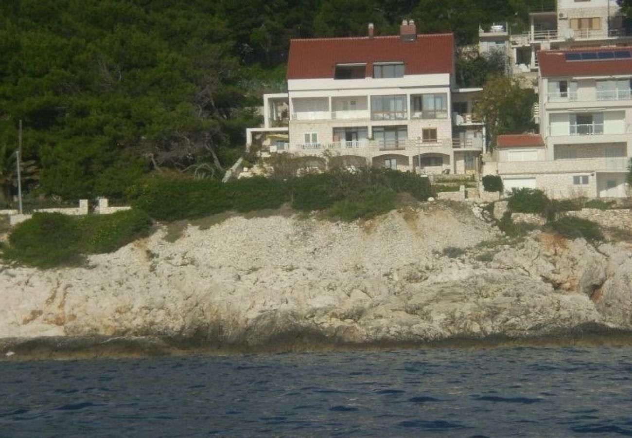 Studio in Hvar - Studioapartment in Hvar-Stadt mit Meerblick, Terrasse, Klimaanlage, W-LAN (199-1)