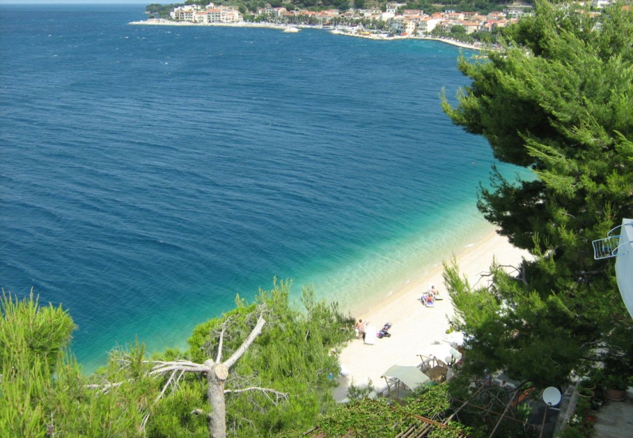 Ferienwohnung in Podgora - Ferienwohnung in Podgora mit Meerblick, Terrasse, W-LAN, Waschmaschine (205-1)