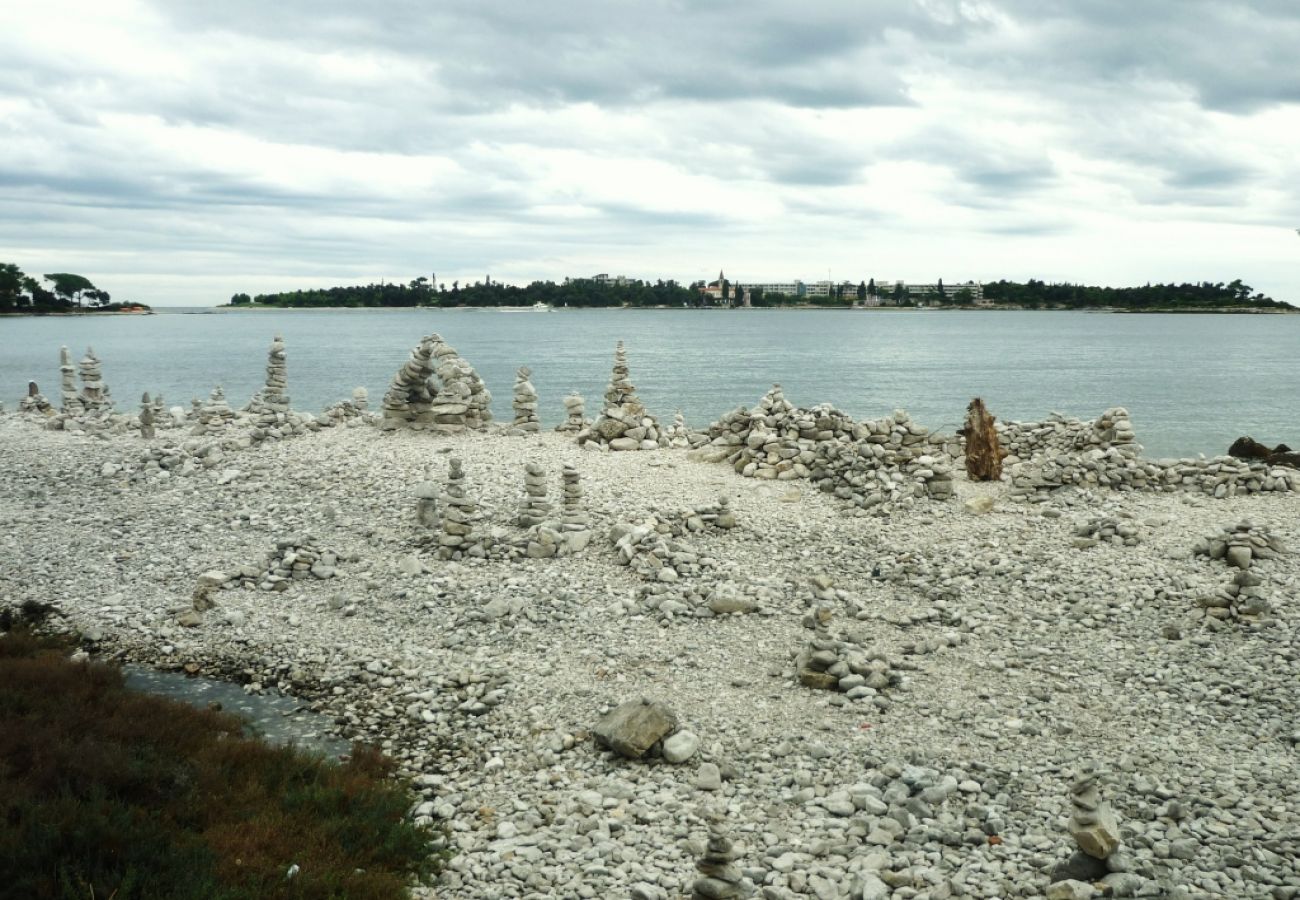 Ferienwohnung in Rovinj - Ferienwohnung in Rovinj mit Balkon, Klimaanlage, W-LAN (230-1)