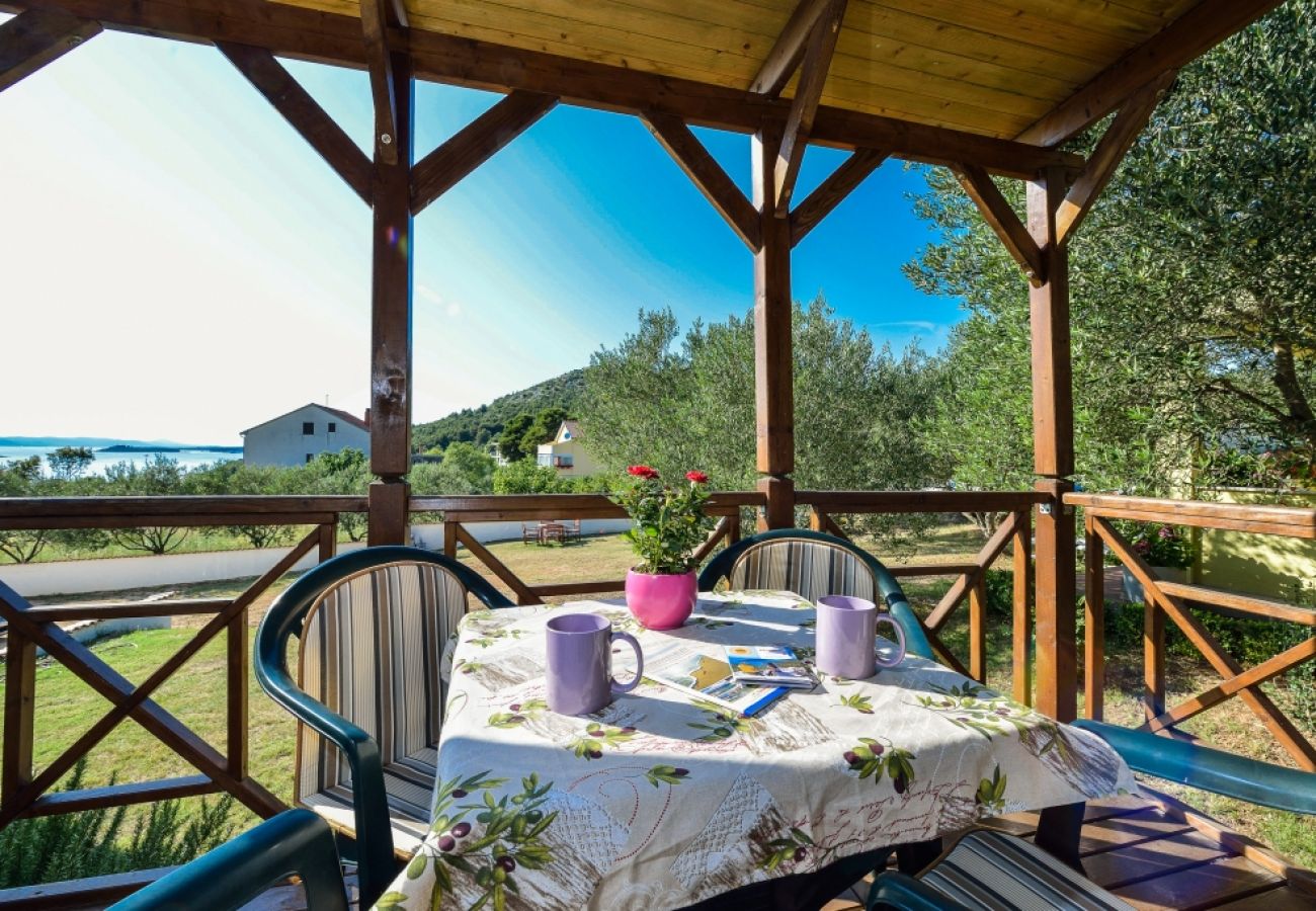 Ferienhaus in Drage - Ferienhaus in Drage mit Meerblick, Balkon, Klimaanlage, W-LAN (571-1)