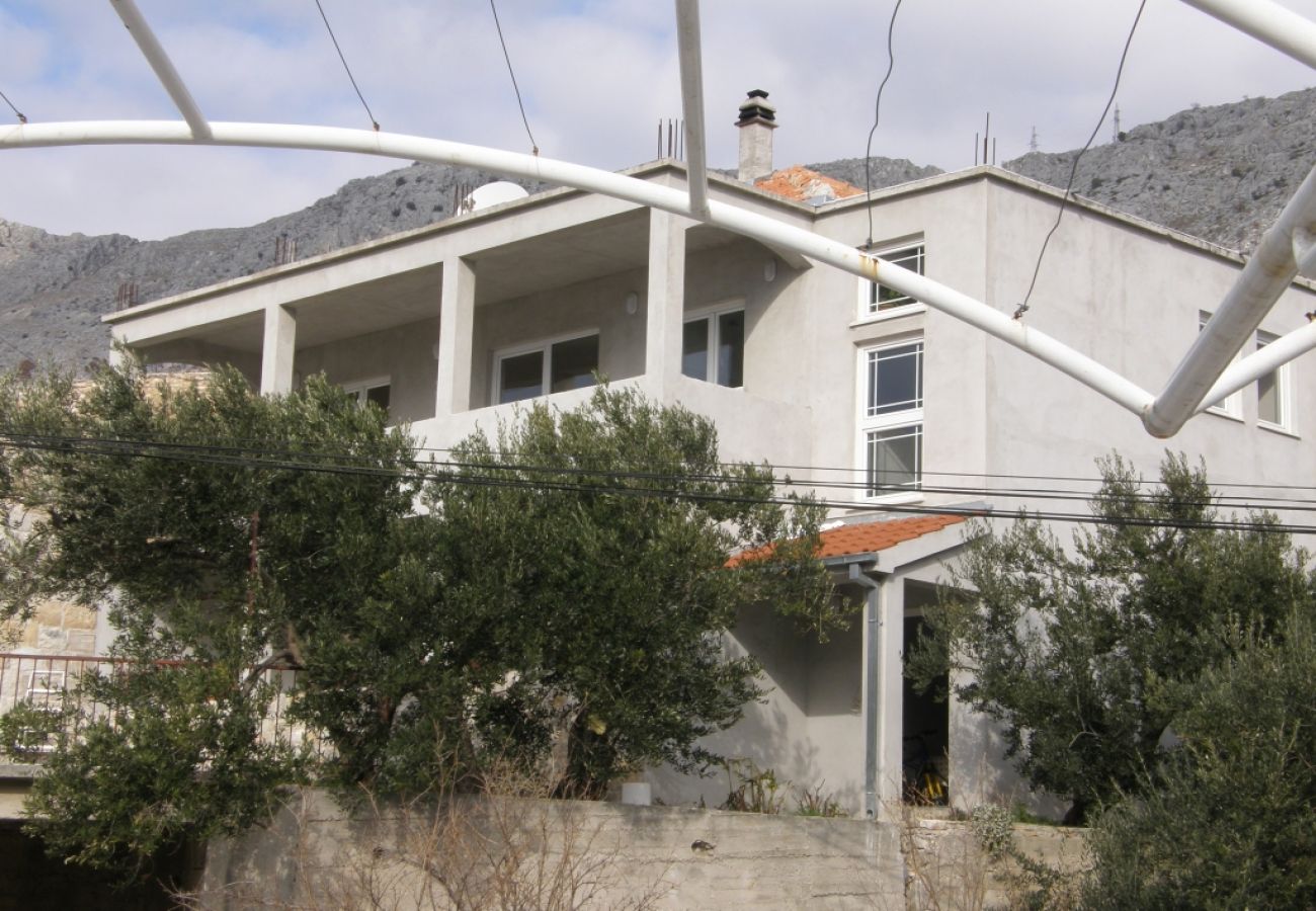 Ferienwohnung in Duce - Ferienwohnung in Duće mit Meerblick, Terrasse, Klimaanlage, Waschmaschine (595-1)