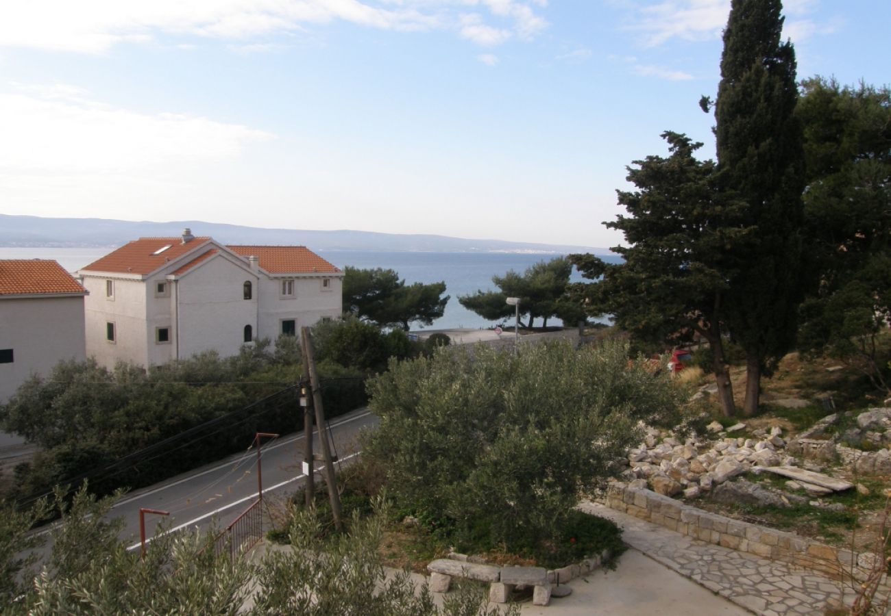 Ferienwohnung in Duce - Ferienwohnung in Duće mit Meerblick, Terrasse, Klimaanlage, Waschmaschine (595-1)