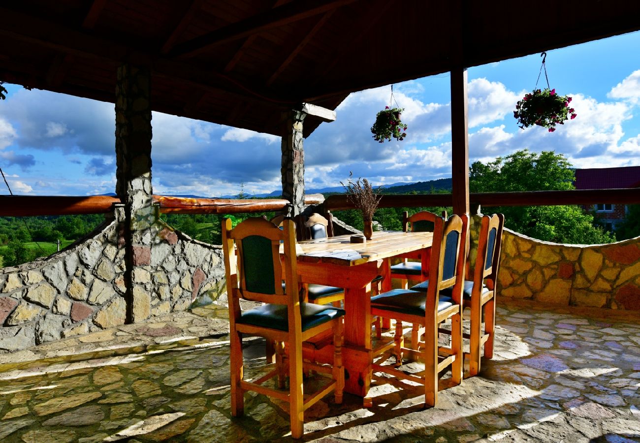 Ferienwohnung in Rakovica - Ferienwohnung in Rakovica mit Terrasse, Klimaanlage, W-LAN (601-1)