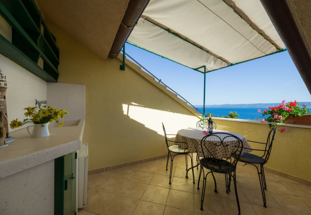 Ferienwohnung in Bol - Ferienwohnung in Bol mit Meerblick, Balkon, Klimaanlage, W-LAN (5217-6)