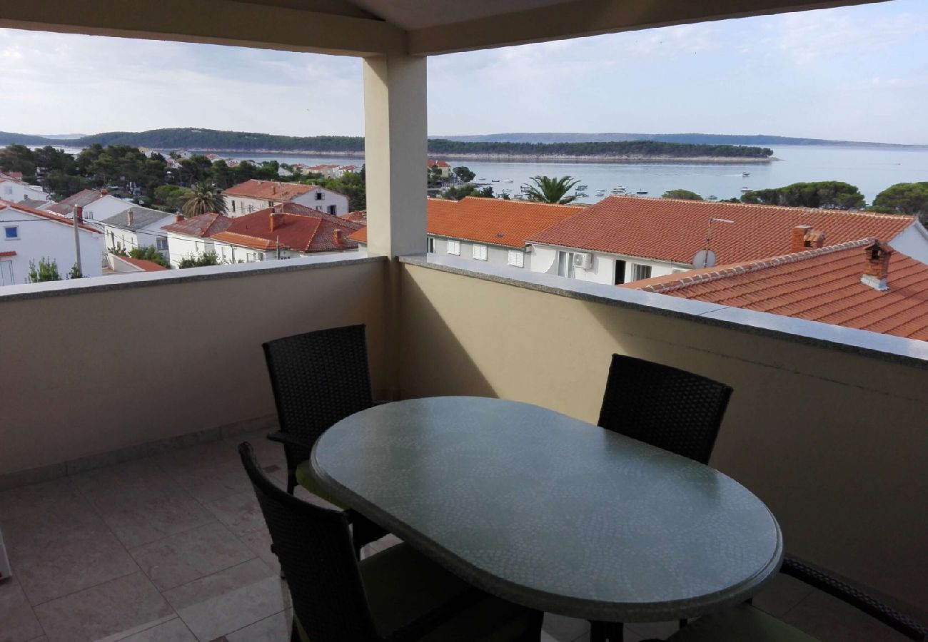 Ferienwohnung in Banjol - Ferienwohnung in Banjol mit Meerblick, Balkon, Klimaanlage, W-LAN (605-1)