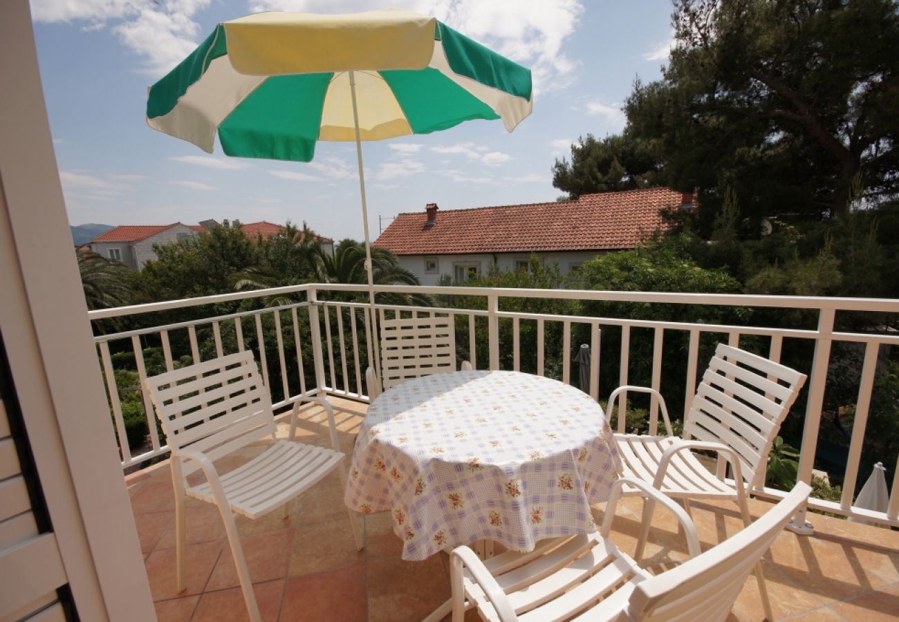 Ferienwohnung in Orebic - Ferienwohnung in Orebić mit Meerblick, Terrasse, Klimaanlage, W-LAN (829-3)