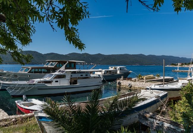 Ferienwohnung in Orebic - Ferienwohnung in Orebić mit Meerblick, Terrasse, Klimaanlage, W-LAN (829-5) Ferienwohnung in Orebic - Ferienwohnung in Orebić mit Meerblick, Terrasse, Klimaanlage, W-LAN (829-5)