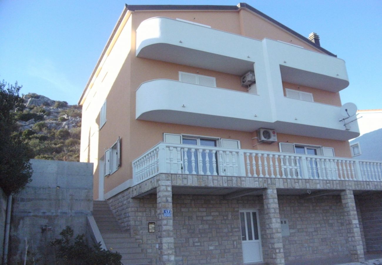 Ferienwohnung in Seget Vranjica - Ferienwohnung in Seget Vranjica mit Meerblick, Balkon, Klimaanlage, W-LAN (608-1)