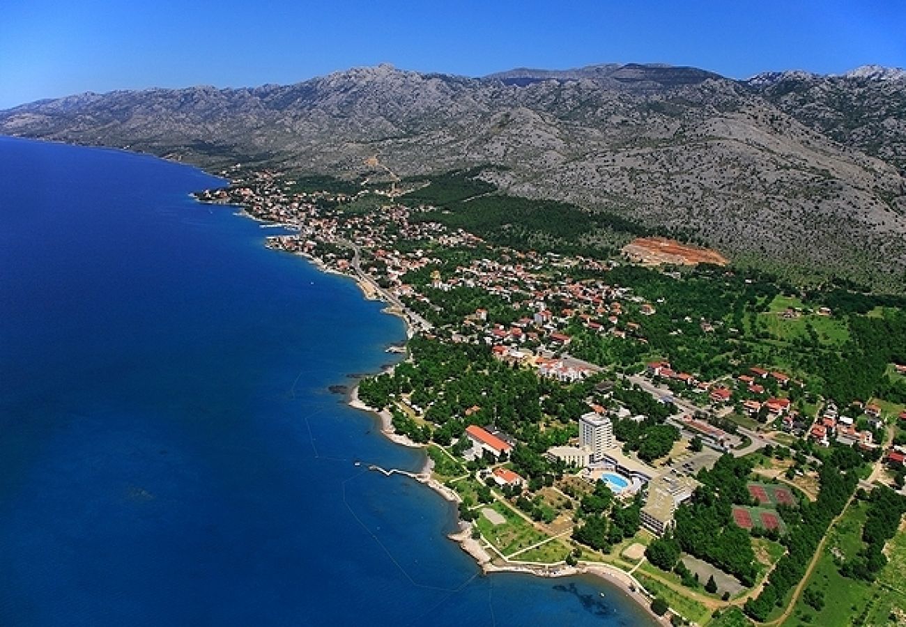 Ferienwohnung in Starigrad - Ferienwohnung in Starigrad-Paklenica mit Meerblick, Terrasse, Klimaanlage, W-LAN (627-1)