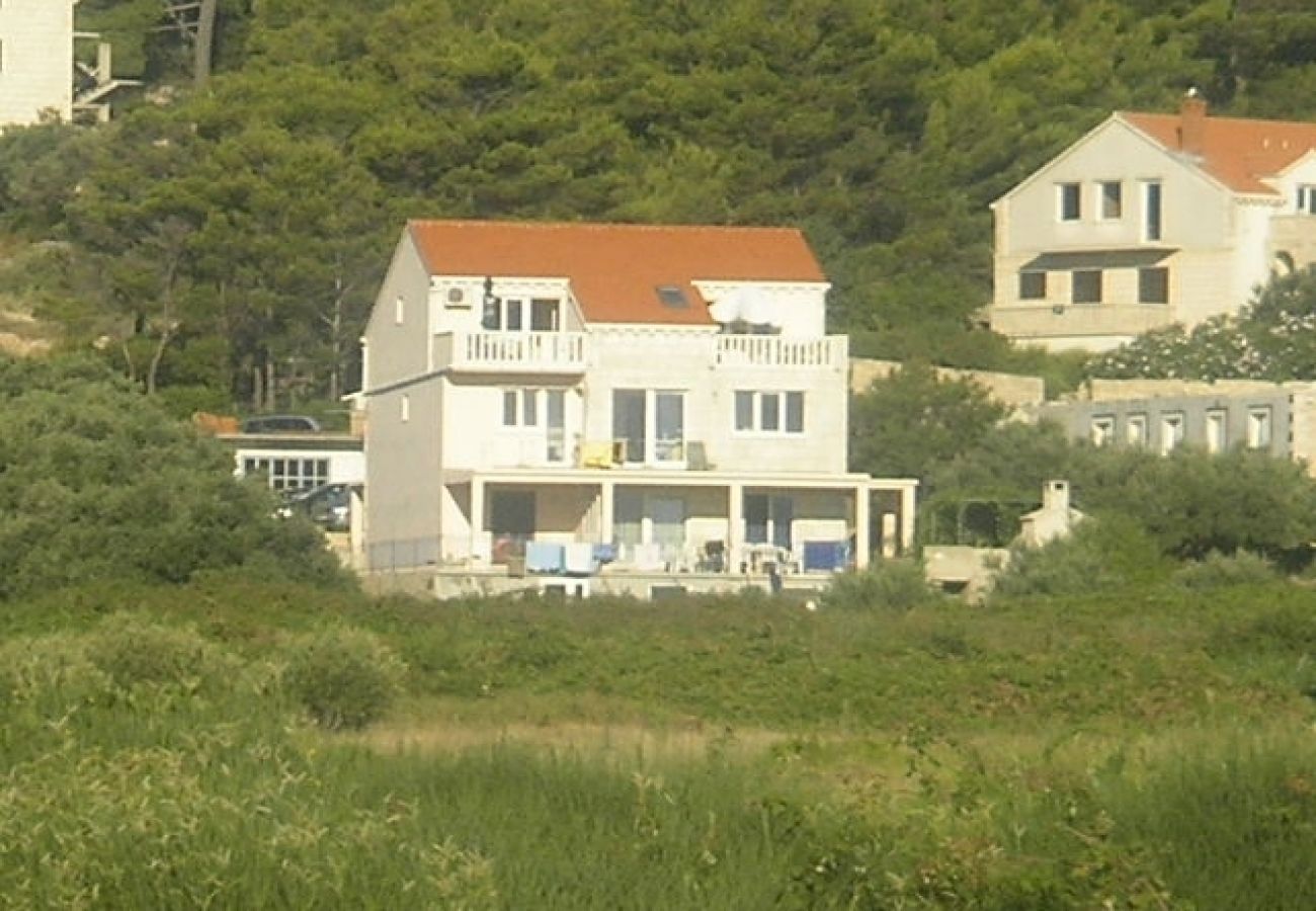 Ferienwohnung in Lumbarda - Ferienwohnung in Lumbarda mit Meerblick, Terrasse, Klimaanlage, W-LAN (856-2)