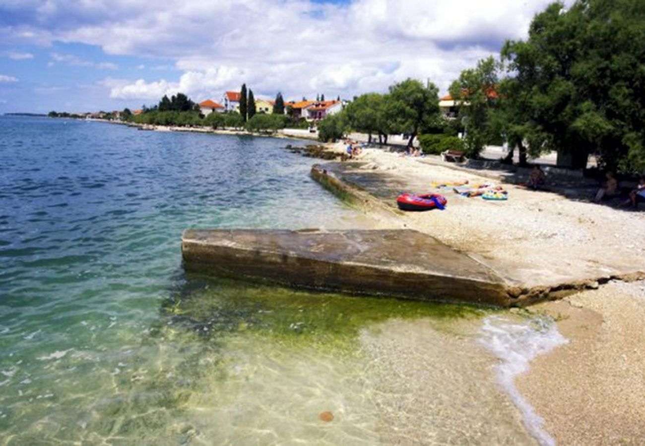 Ferienwohnung in Zadar - Ferienwohnung in Zadar mit Meerblick, Balkon, Klimaanlage, W-LAN (858-2)