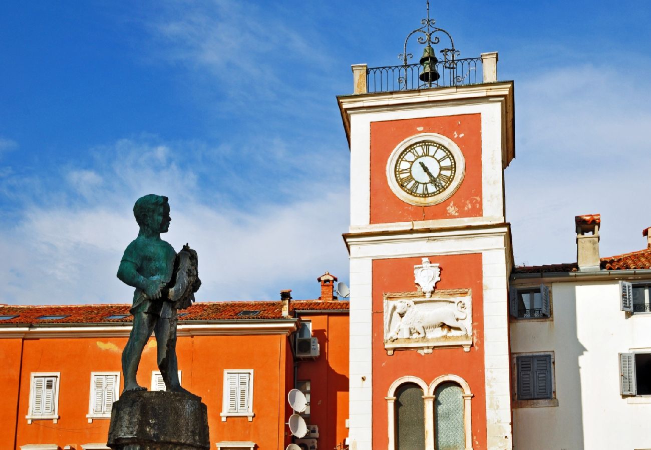 Ferienwohnung in Rovinj - Ferienwohnung in Rovinj mit Terrasse, Klimaanlage, W-LAN, Waschmaschine (870-1)