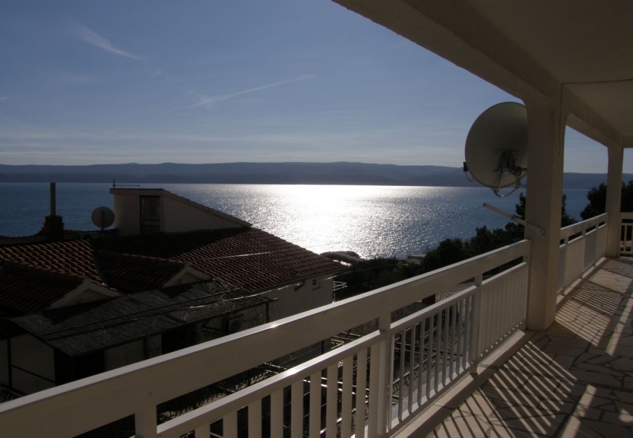 Ferienwohnung in Duce - Ferienwohnung in Duće mit Meerblick, Balkon, Klimaanlage, W-LAN (900-1)