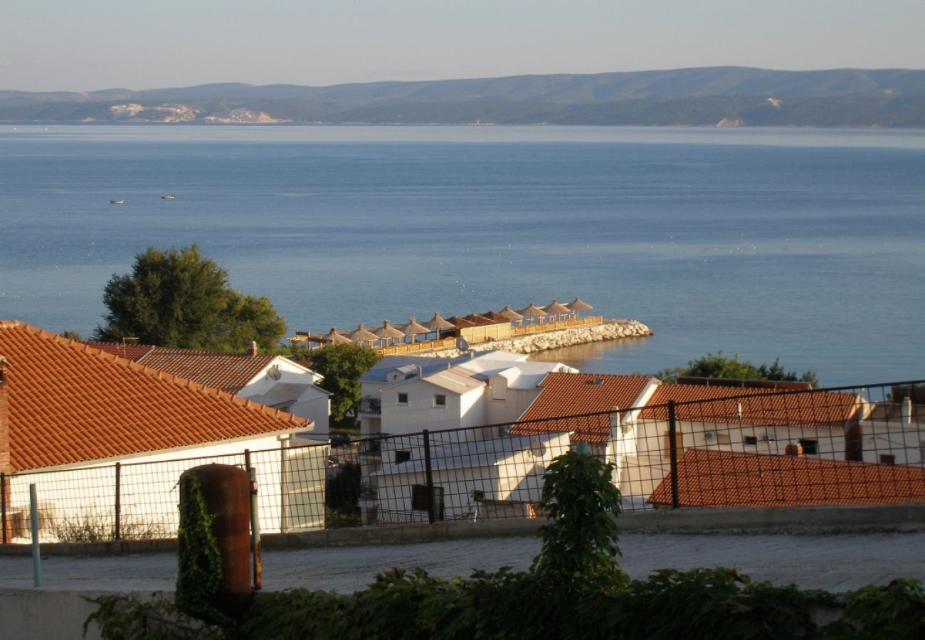 Ferienwohnung in Duce - Ferienwohnung in Duće mit Meerblick, Balkon, Klimaanlage, W-LAN (900-1)