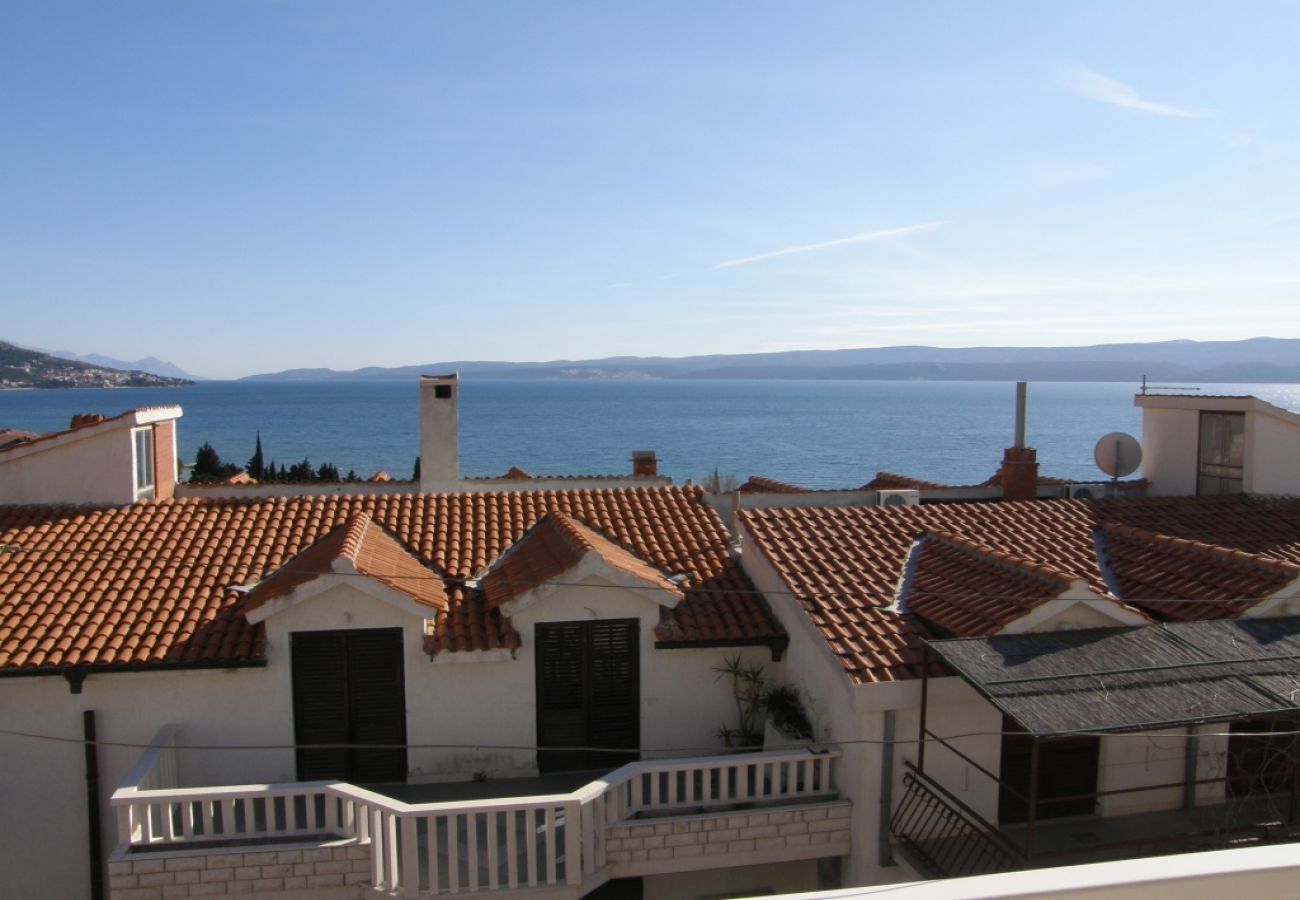 Ferienwohnung in Duce - Ferienwohnung in Duće mit Meerblick, Balkon, Klimaanlage, W-LAN (900-1)