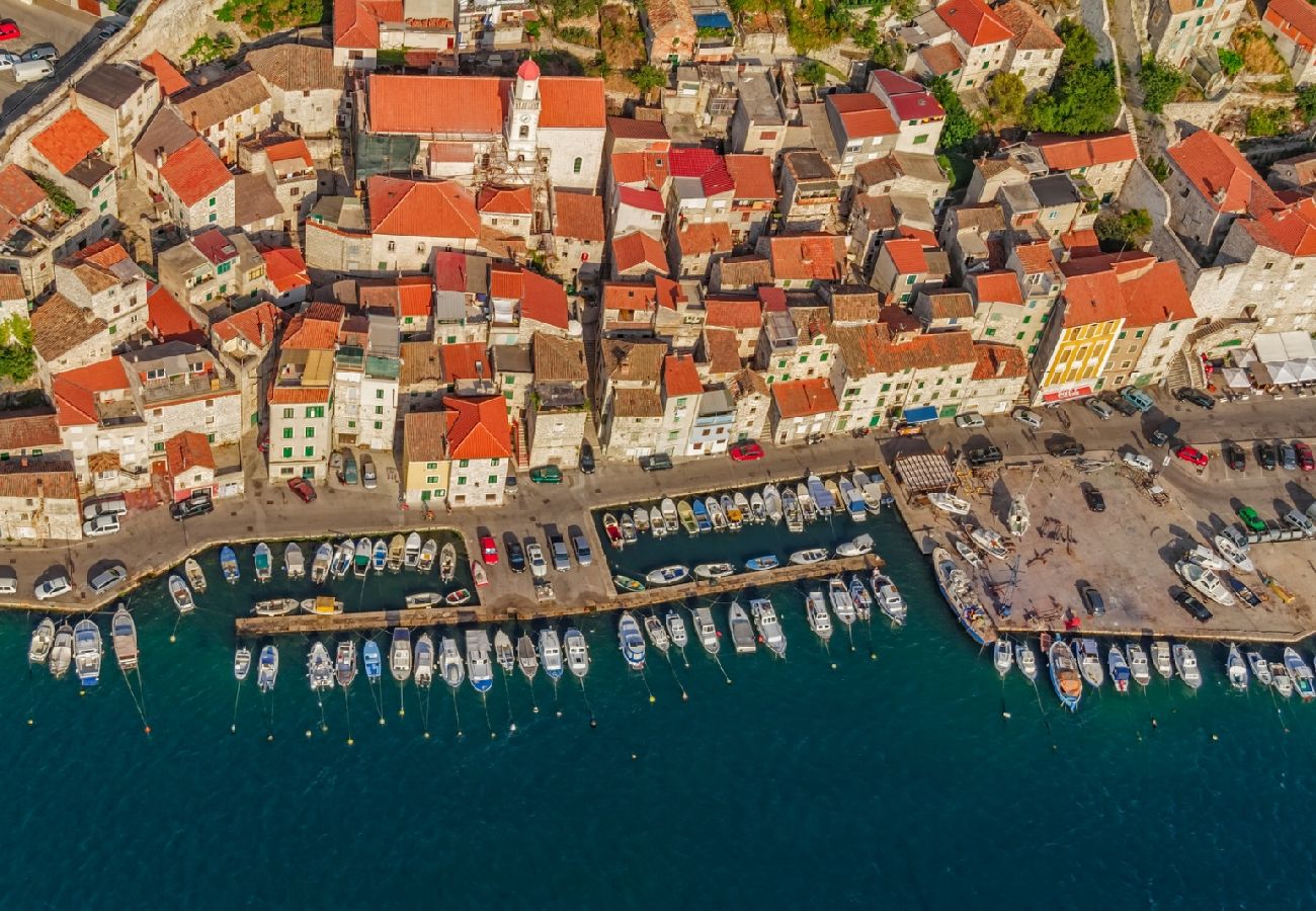 Ferienwohnung in Grebaštica - Ferienwohnung in Grebaštica mit Meerblick, Terrasse, Klimaanlage, W-LAN (886-2)