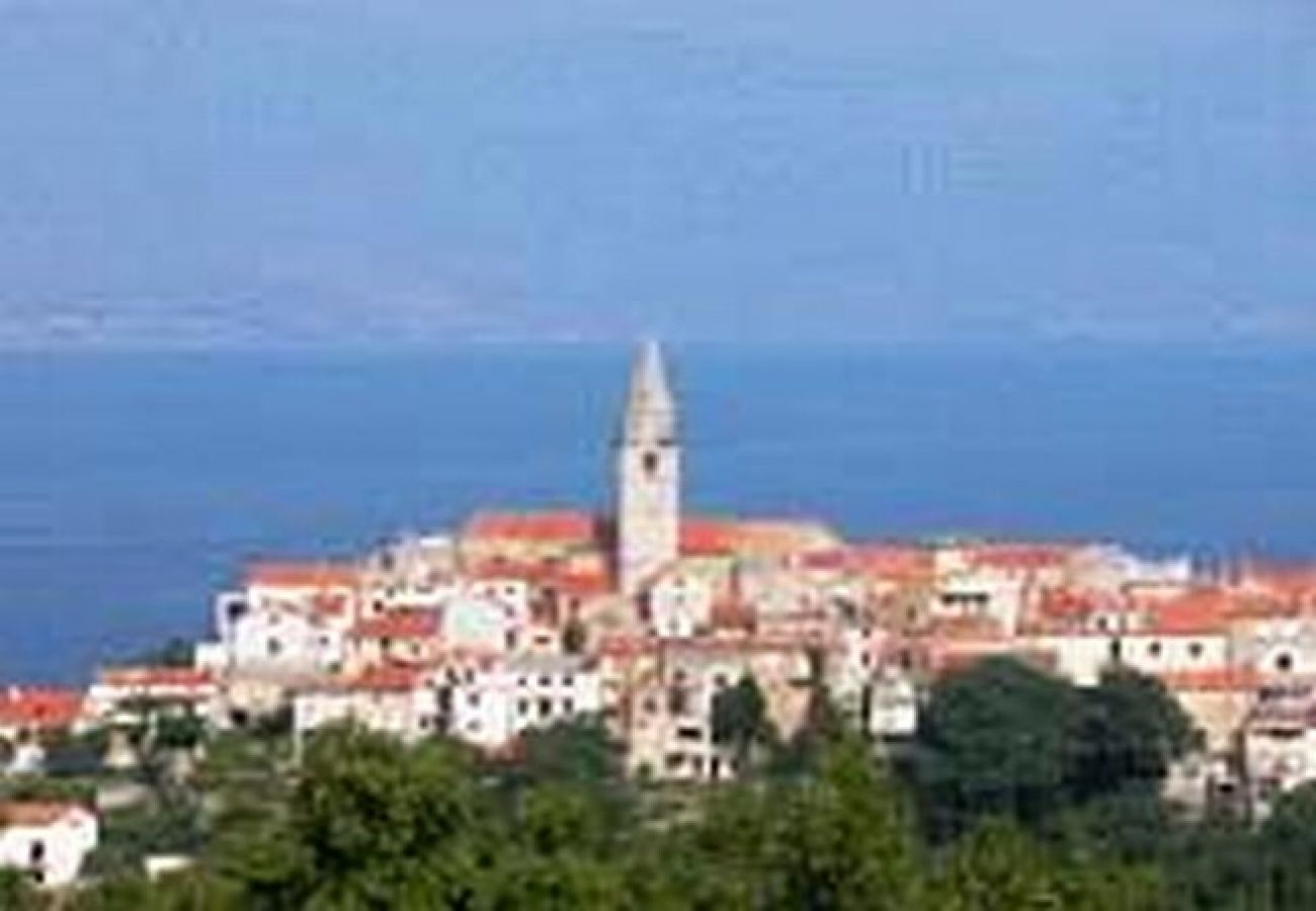 Ferienwohnung in Vrbnik - Ferienwohnung in Vrbnik mit Meerblick, Terrasse, Klimaanlage, W-LAN (879-1)