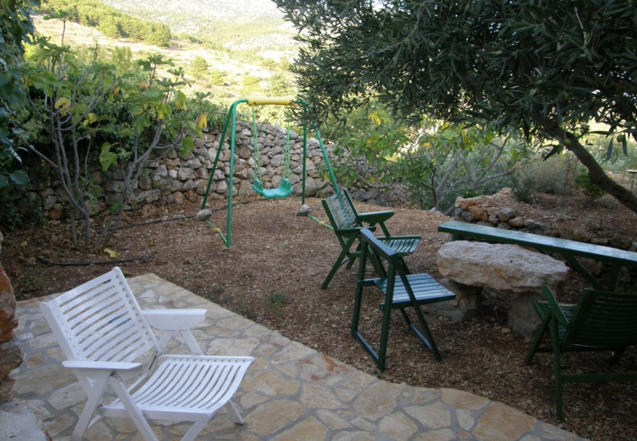 Ferienhaus in Bol - Robinsonhaus in Bol mit Meerblick, Terrasse, Klimaanlage, W-LAN (3414-1)