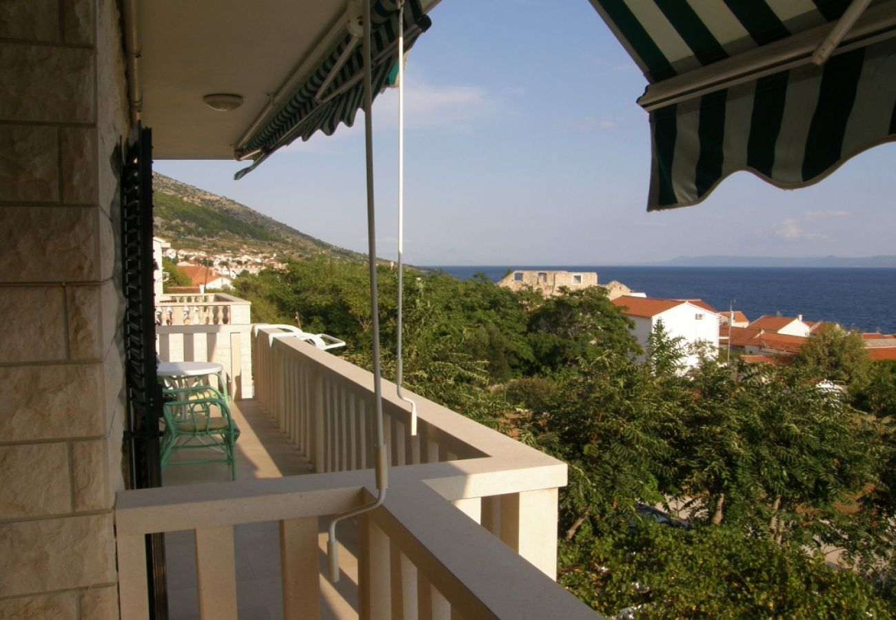 Ferienwohnung in Bol - Ferienwohnung in Bol mit Meerblick, Balkon, Klimaanlage, W-LAN (3416-1)