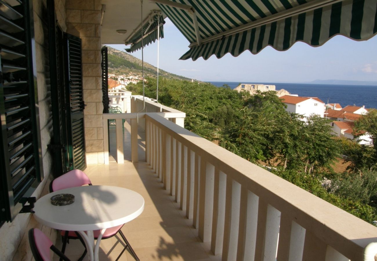 Ferienwohnung in Bol - Ferienwohnung in Bol mit Meerblick, Balkon, Klimaanlage, W-LAN (3416-1)