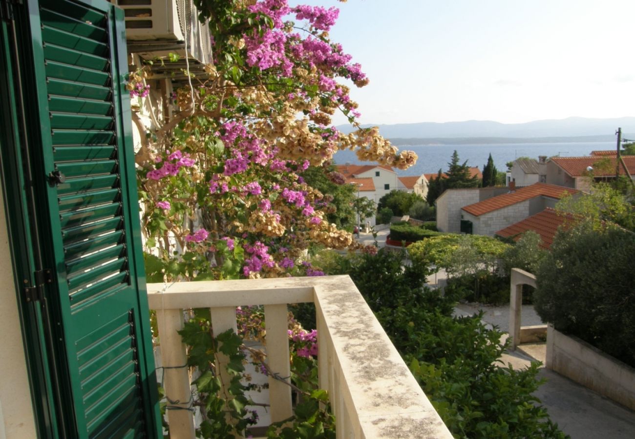 Ferienwohnung in Bol - Ferienwohnung in Bol mit Meerblick, Balkon, Klimaanlage, W-LAN (3416-1)