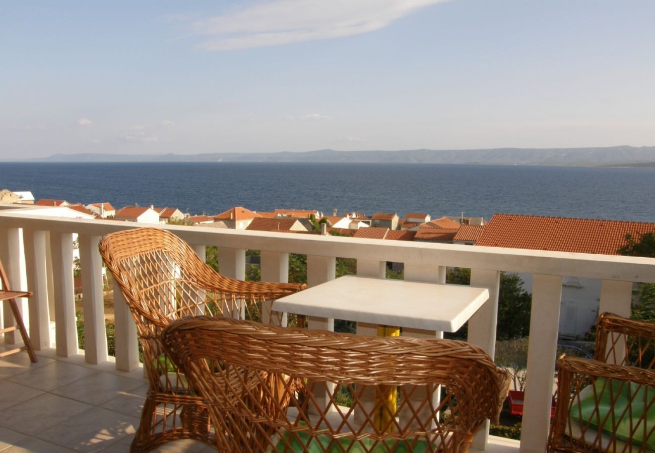 Ferienwohnung in Bol - Ferienwohnung in Bol mit Meerblick, Balkon, Klimaanlage, W-LAN (3416-3)