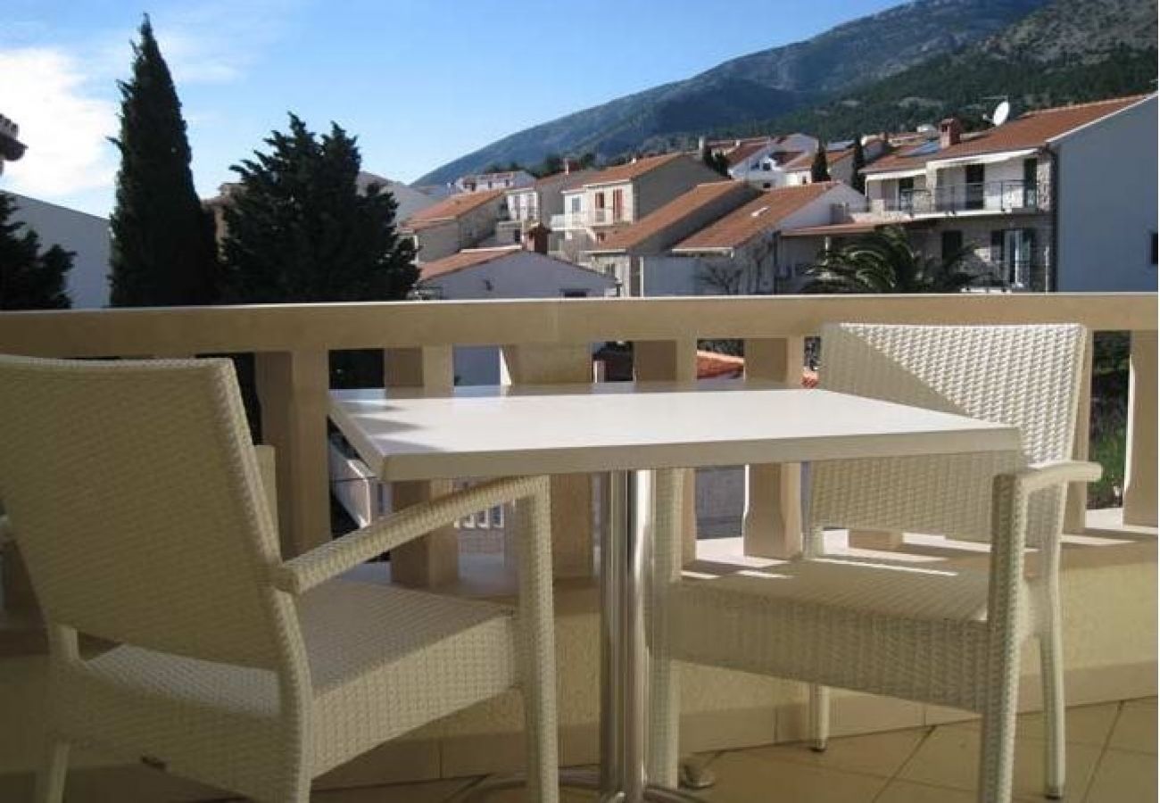 Ferienwohnung in Bol - Ferienwohnung in Bol mit Meerblick, Terrasse, Klimaanlage, W-LAN (3417-2)