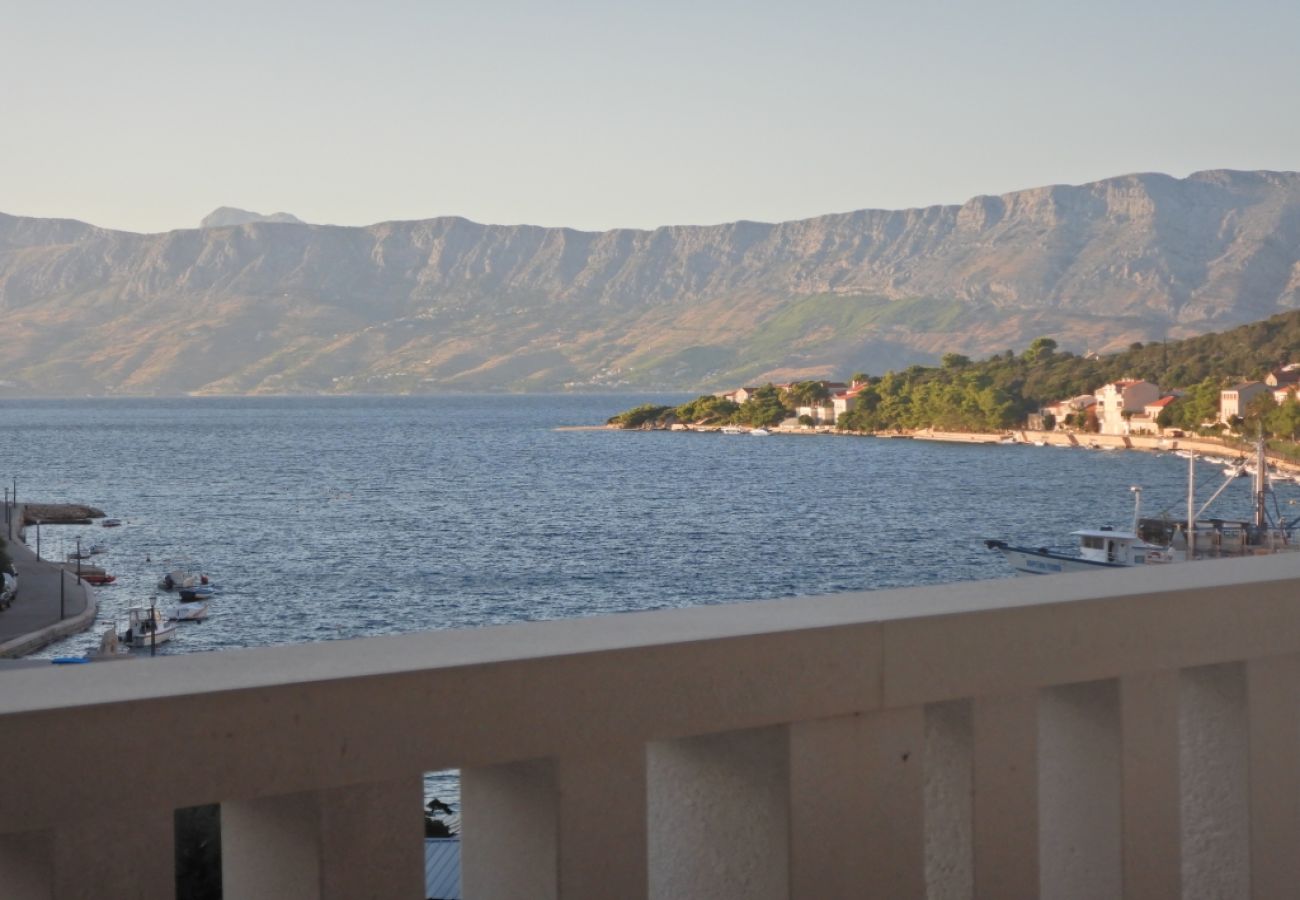 Ferienwohnung in Povlja - Ferienwohnung in Povlja mit Meerblick, Terrasse, Klimaanlage, W-LAN (3419-1)