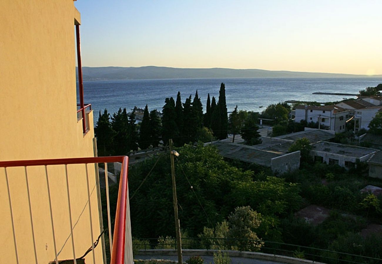 Ferienwohnung in Duce - Ferienwohnung in Duće mit Meerblick, Terrasse, Klimaanlage, W-LAN (3423-1)