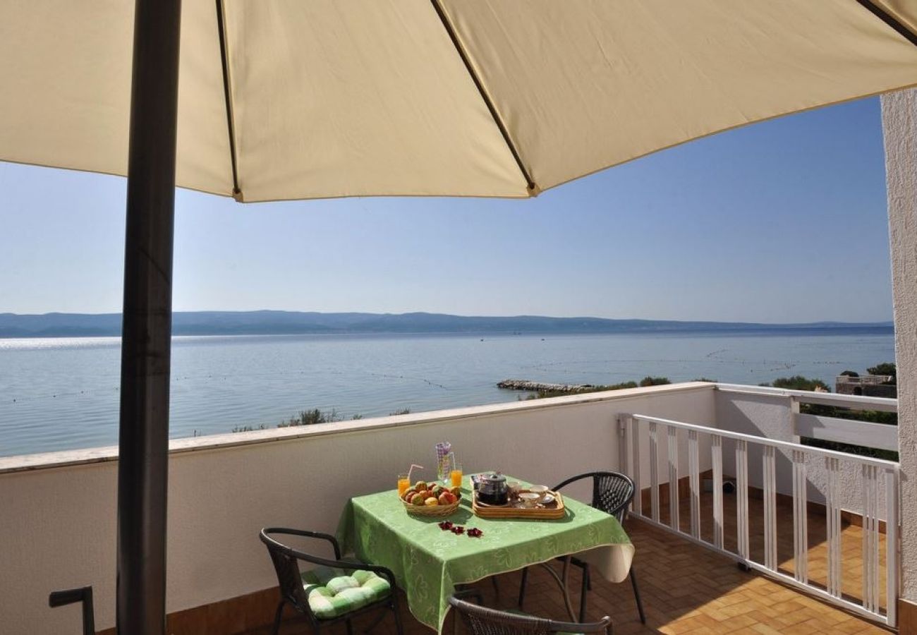 Ferienwohnung in Duce - Ferienwohnung in Duće mit Meerblick, Terrasse, Klimaanlage, W-LAN (3425-3)